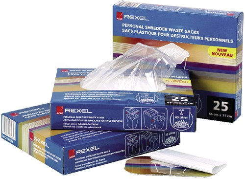 Papiervernietigerzak Rexel 240x98cm 115l 100st 100 Stuk-2