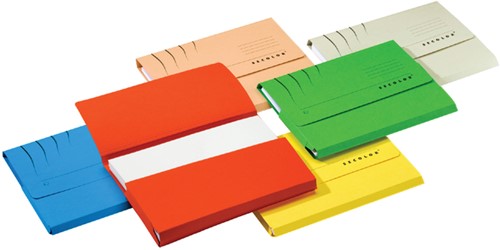 Pocketmap Secolor folio recy karton 250gr rd 1 Stuk-2