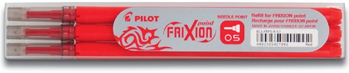Rollerpenvulling PILOT friXion BLS-FRP5 F rood 3 Stuk
