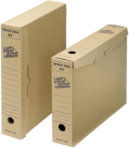 Archiefdoos Loeff space box 4550 A4 320x240x60mm 1 Stuk-1