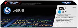 Tonercartridge HP CE321A 128A blauw 1 Stuk