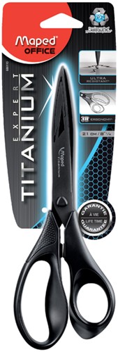 Schaar Maped Titanium 21cm zwart 1 Stuk