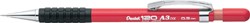 Vulpotlood Pentel A313 HB 0.3mm rood 1 Stuk