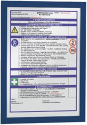 Duraframe Durable 487207 A4 donkerblauw 2 stuks 2 Stuk
