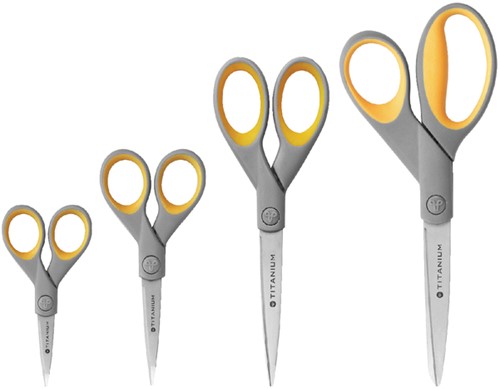 Kantoorschaar Westcott 180mm titanium 1 Stuk-2