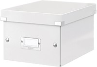 Opbergbox Leitz WOW Click Store 220x160x282mm wit 1 Stuk