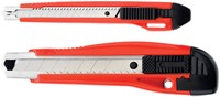 Snijmes Westcott premium 18mm schuif rood 1 Stuk-2