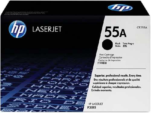 Tonercartridge HP CE255A 55A zwart 1 Stuk