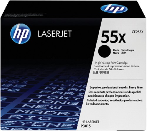 Tonercartridge HP CE255X 55X zwart 1 Stuk