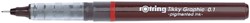 Fineliner rOtring Tikky Graphic 0.1mm 1 Stuk