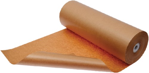 Inpakpapier Kraft gestreept 60gr 100cmx100m rol 1 Rol