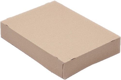 Paraatdoos CleverPack A4 tbv 500 vel bruin 10 Stuk