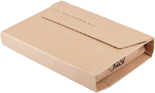 Wikkelverpakking CleverPack ringband zk 10st bruin 10 Stuk