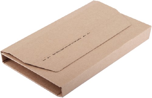 Wikkelverpakking CleverPack A4 zk 25st bruin 25 Stuk