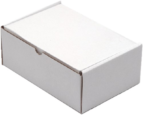 Postpakket CleverPack golf 220x160x90mm 5st wit 5 Stuk