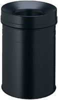 Papierbak vlamdover Durable 3325 01 15 liter zwart 1 Stuk
