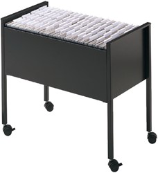Hangmappentrolly Durable Economy 80 A4 zwart 1 Stuk