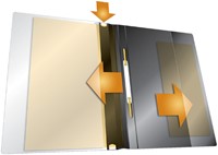 Snelhechtmap Durable Duraplus A4 zwart 1 Stuk-2