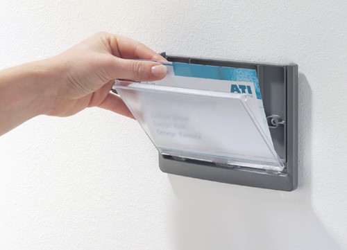 Deurbordje Durable Click sign 149x105.5mm grafiet 1 Stuk-2