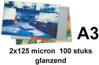 Lamineerhoes Quantore A3 303x426mm 2x125micron 100 Stuk-2