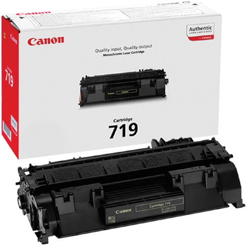Tonercartridge Canon 719 zwart 1 Stuk