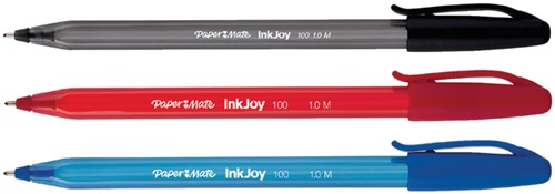 Balpen Papermate Inkjoy 100 M zwart 1 Stuk-3