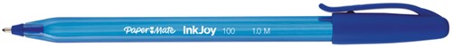 Balpen Papermate Inkjoy 100 M blauw 1 Stuk