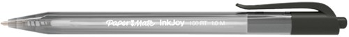 Balpen Papermate Inkjoy 100RT valuepack M zwart 1 Stuk