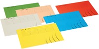 Vouwmap Secolor A4 recy karton 250gr bl 1 Stuk-2