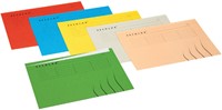Vouwmap Secolor tabrand A4 recy karton 250gr bl 1 Stuk-2