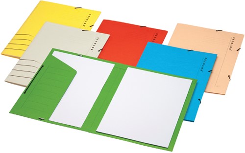 Elastomap Secolor Folio recy karton 250gr bl 1 Stuk