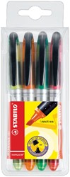 Markeerstift STABILO Navigator 545/4 assorti 4 Stuk