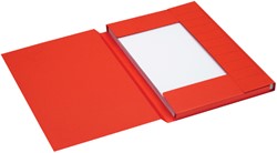 Dossiermap Secolor folio 3kl recy karton 250gr rd 1 Stuk