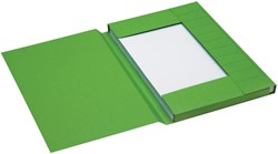 Dossiermap Secolor folio 3kl recy karton 250gr gn 1 Stuk