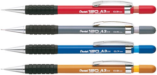 Vulpotlood Pentel A315 HB 0.5mm grijs 1 Stuk-2