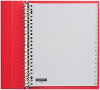 Tabblad Quantore A4 23r pp 1-20 extra breed grijs 1 Set