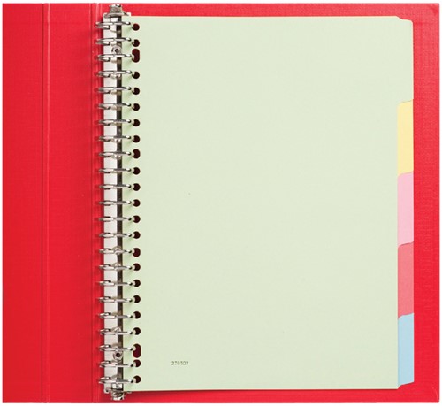 Tabblad Qbasic 23rings karton 5-delig 1 Set