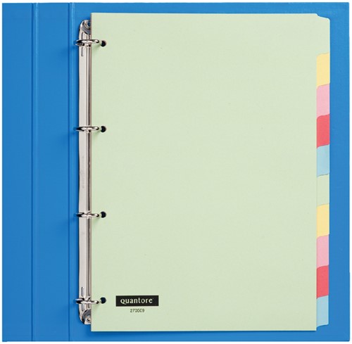 Tabblad Quantore 4r karton 10-delig 1 Set