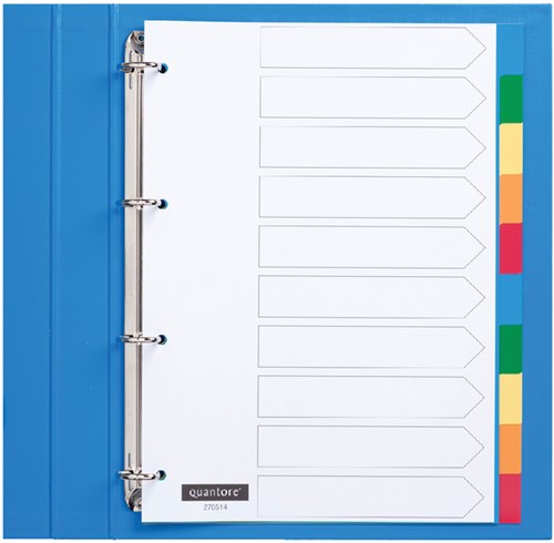 Tabblad Quantore 4r pp 10-delig assorti 1 Set