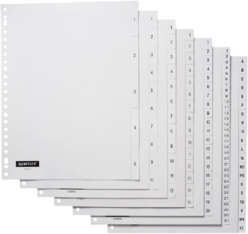 Tabblad Quantore 23rings pp 1-31 wt 1 Set-2