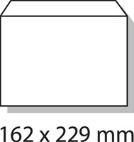 Envelop Quantore bank C5 162x229 80gr zk wt 25 Stuk-2