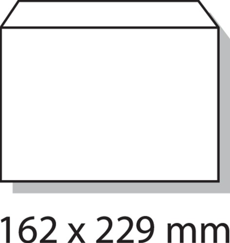 Envelop Quantore bank C5 162x229 80gr zk wt 25 Stuk-2