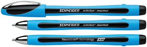 Balpen Schneider Memo XB zwart 1 Stuk