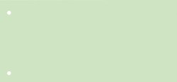 Scheidingsstrook Qbasic 225x120mm 50vel groen 50 Stuk