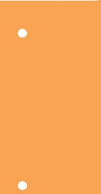 Scheidingsstrook Qbasic  240x105mm 50vel oranje 50 Stuk
