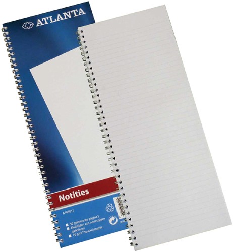 Notitieboek Djois enkelv 330x135mm 100blz bl 1 Stuk