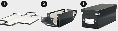 Hangmappenbox Leitz click store 357x285x367mm zw 1 Stuk-2