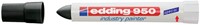 Viltstift edding 950 pasta rond 10mm zwart 1 Stuk