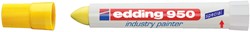 Viltstift edding 950 pasta rond 10mm geel 1 Stuk