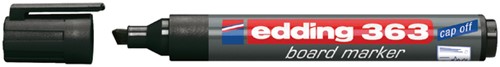 Whiteboardmarker edding 363 schuin 1-5mm zwart 1 Stuk